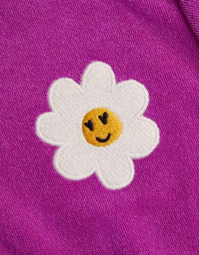 Children Towelling Puff Sleeve Top Pink Monsoon Casualwear Collection