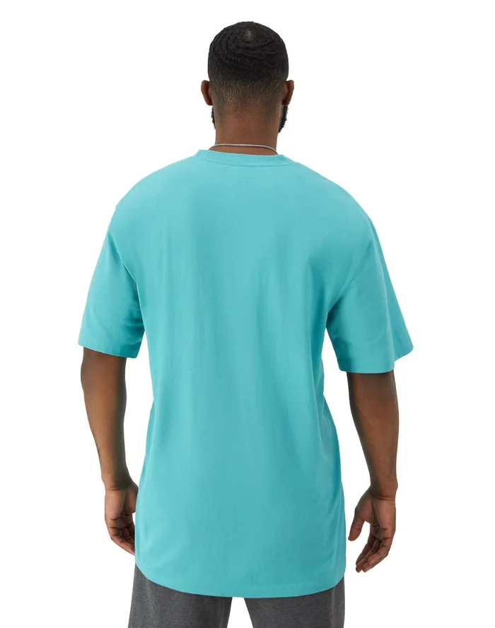 Classic TShirt C Logo Big and Tall Aqua Crush Men Champion TShirts and Tops