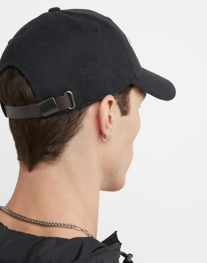 Classic Twill Hat 3D Script Black MenWomen Champion Hats