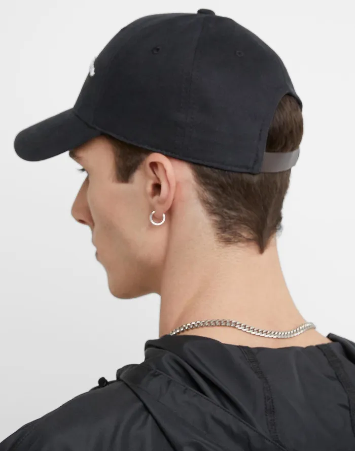 Classic Twill Hat 3D Script Black MenWomen Champion Hats