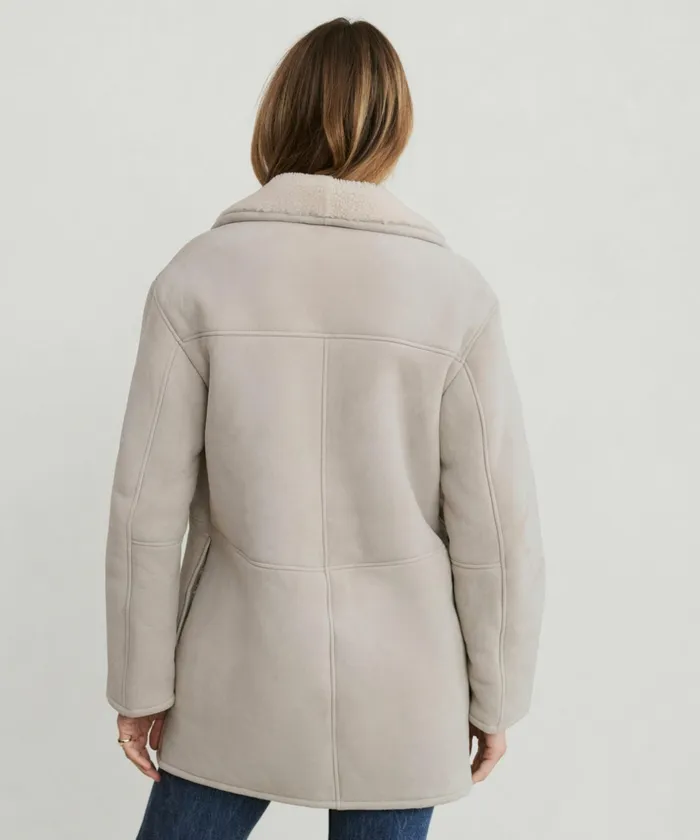 Coats Women Jenni Kayne Aspen Shearling Coat Sand