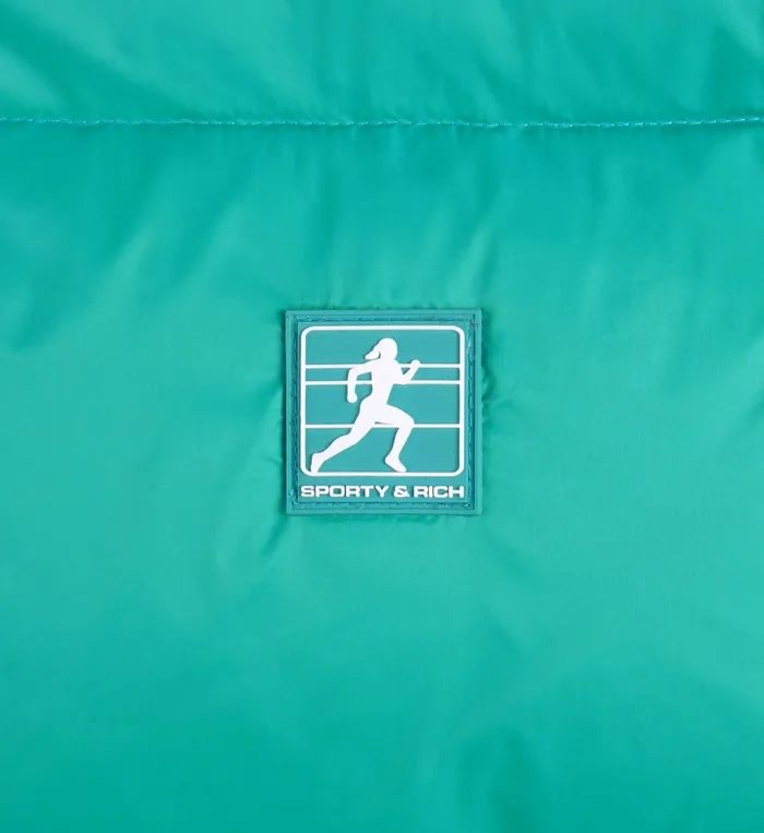 Coats Women Sporty and Rich Running Woman Puffer Jacket 8211 Spring Green