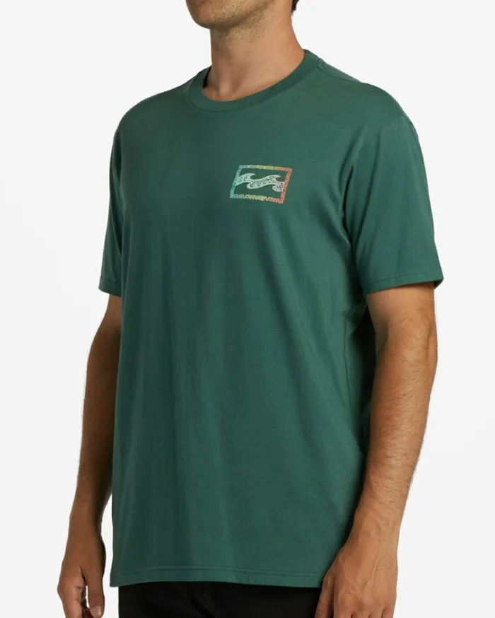 Crayon Wave TShirt Cypress Men Billabong TShirts