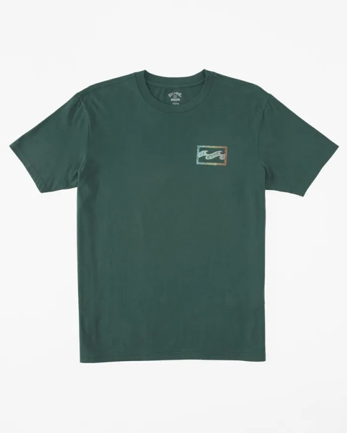 Crayon Wave TShirt Cypress Men Billabong TShirts