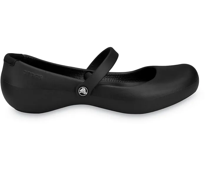 Crocs Alice Work Flat Black Womens Flats