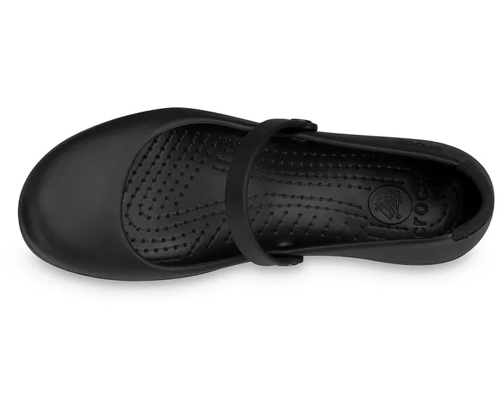Crocs Alice Work Flat Black Womens Flats