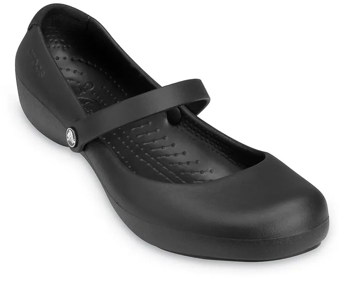 Crocs Alice Work Flat Black Womens Flats
