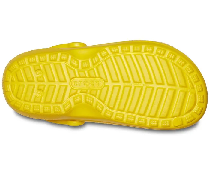 Crocs Classic Lined Clog Lemon Lemon WomensMens Clogs