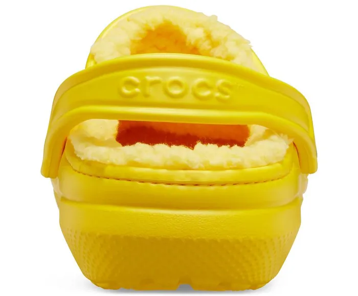 Crocs Classic Lined Clog Lemon Lemon WomensMens Clogs