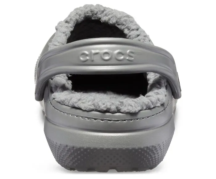 Crocs Classic Lined Clog Slate GreySmoke WomensMens Clogs