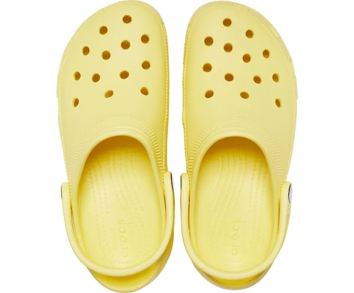 Crocs Classic Platform Clog Banana Womens Clogs