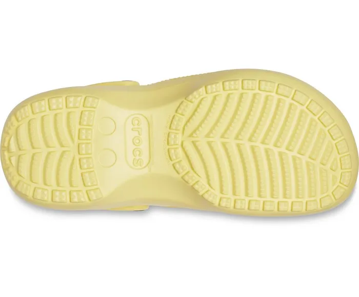 Crocs Classic Platform Clog Banana Womens Clogs