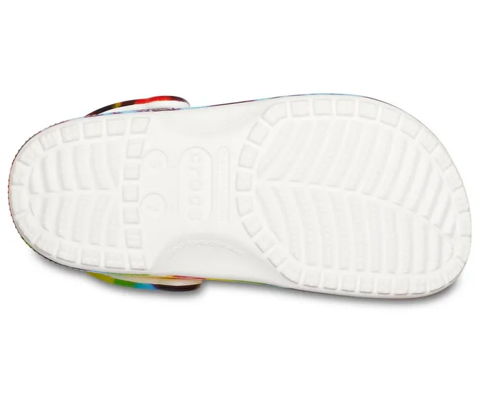 Crocs Classic TieDye Graphic Clog Multi WomensMens Clogs