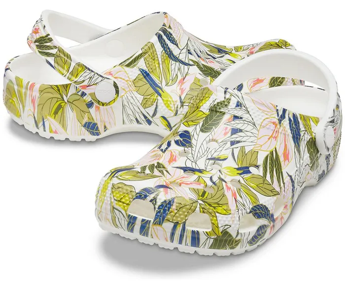 Crocs Classic Vera Bradley Clog White Womens Clogs