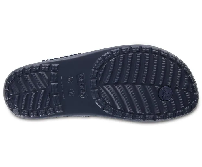 Crocs Crocs Sloane Embellished Flip Navy Turquoise Womens Sandals