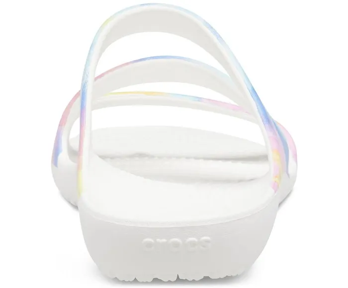 Crocs Kadee II Graphic Sandal Multi White Womens Sandals