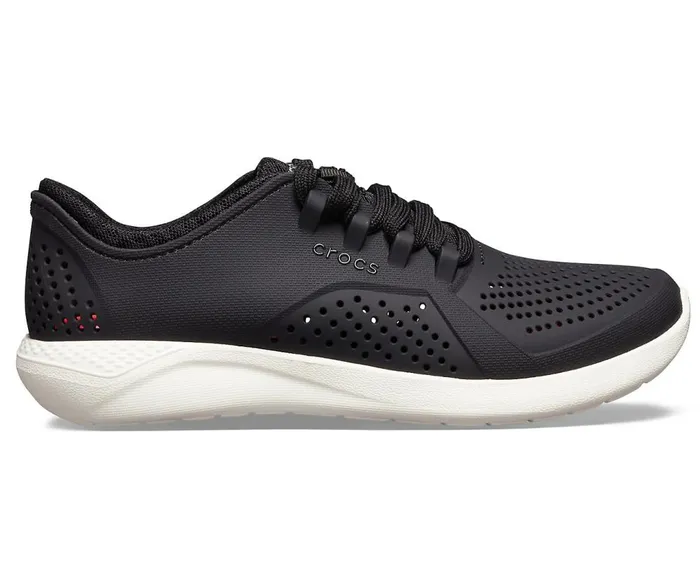 Crocs LiteRide Pacer Black Womens Sneakers