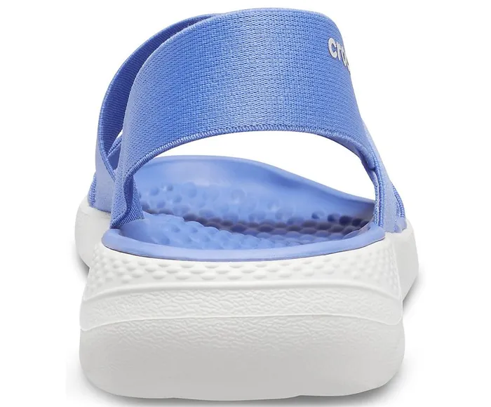 Crocs LiteRide Stretch Sandal LapisWhite Womens Sandals