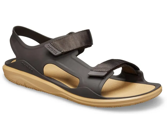 Crocs Swiftwater Expedition Sandal Espresso Tan Mens Sandals