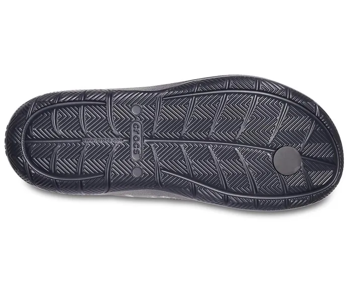 Crocs Swiftwater Mossy Oak Elements Wave Flip Black Mens FlipFlops
