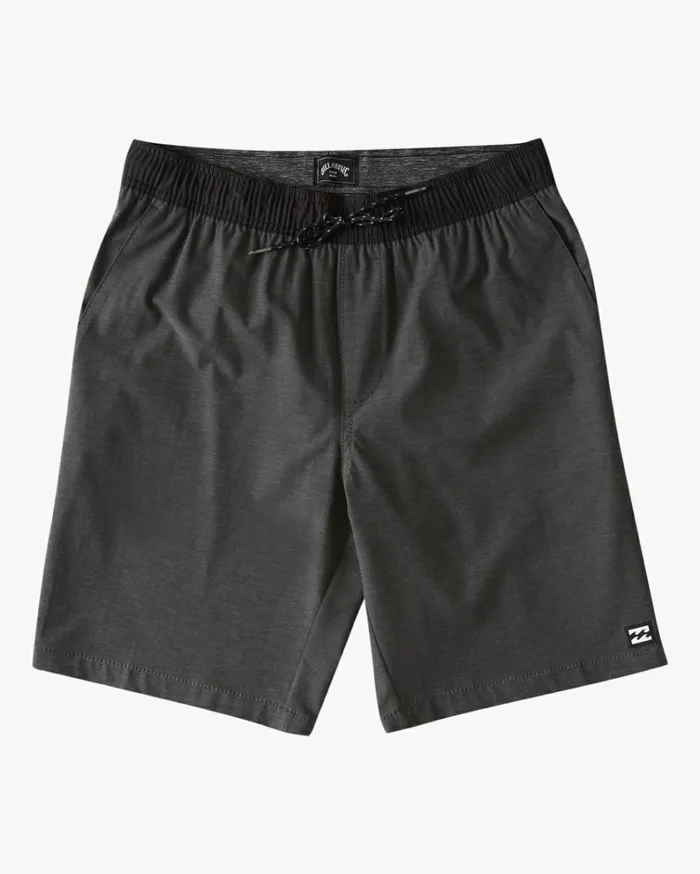 Crossfire Elastic Waist Submersible Shorts 18034 Asphalt Men Billabong Shorts