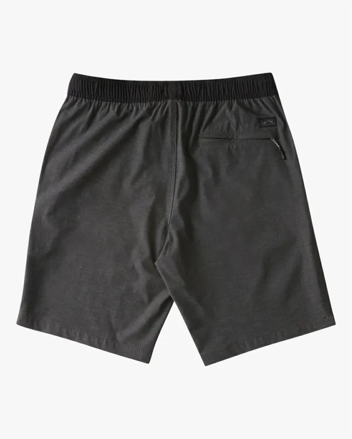Crossfire Elastic Waist Submersible Shorts 18034 Asphalt Men Billabong Shorts