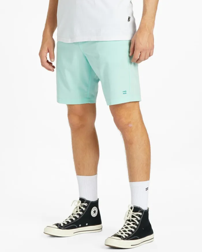 Crossfire Slub Submersible 19034 Shorts Minty Men Billabong Shorts