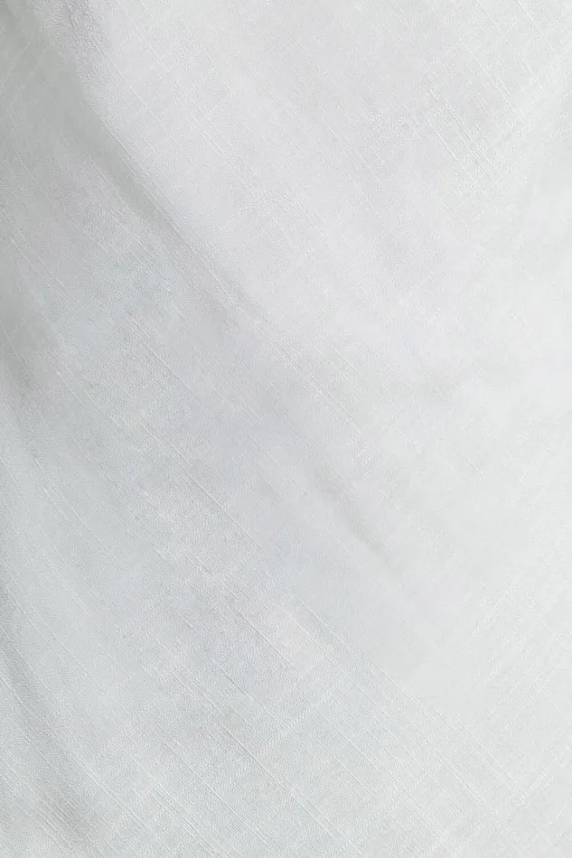 Cyrena Maxi Dress 8211 Linen Look Halter Neck Sleeveless Slip Dress In Off White Women Showpo Dresses