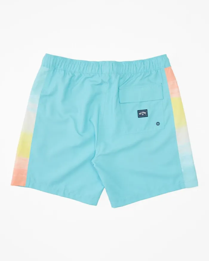 D Bah Layback Boardshorts 17034 Aqua Men Billabong Short Length