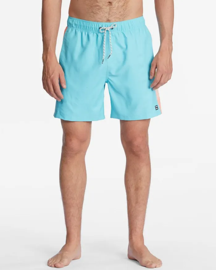D Bah Layback Boardshorts 17034 Aqua Men Billabong Short Length