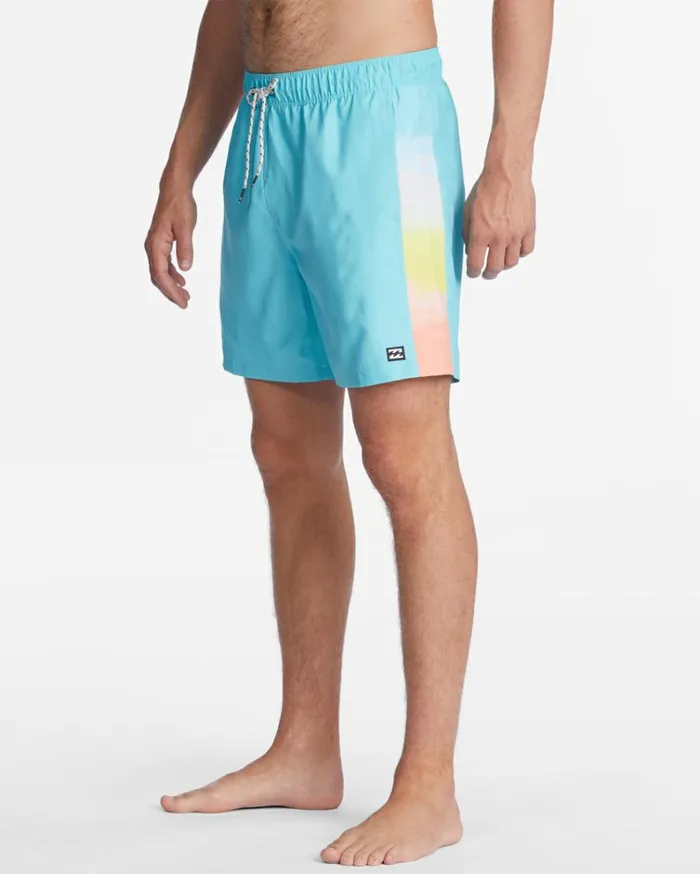 D Bah Layback Boardshorts 17034 Aqua Men Billabong Short Length