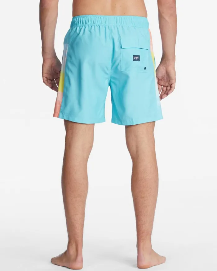 D Bah Layback Boardshorts 17034 Aqua Men Billabong Short Length