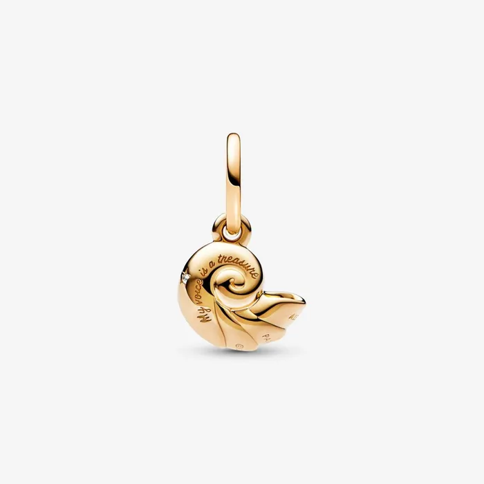 Dangle Charms Women Pandora Disney The Little Mermaid Enchanted Shell Dangle Charm
