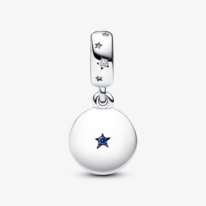 Dangle Charms Women Pandora Family Love Double Dangle Charm