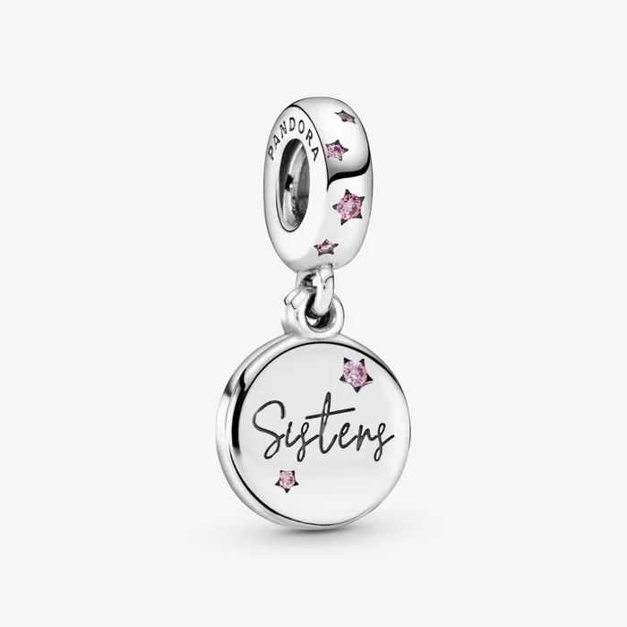 Dangle Charms Women Pandora Forever Sisters Dangle Charm