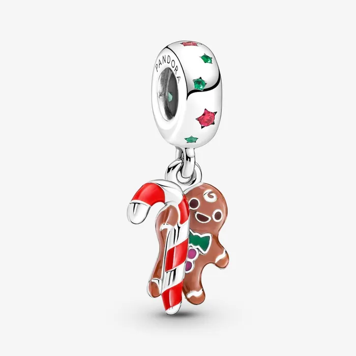 Dangle Charms Women Pandora Gingerbread Man Dangle Charm