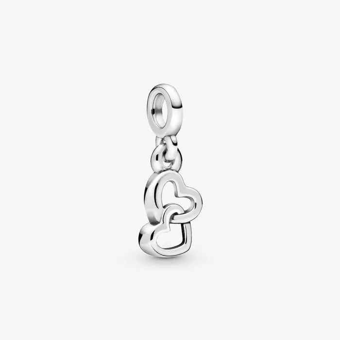 Dangle Charms Women Pandora Online ME Chained Hearts Mini Dangle Charm