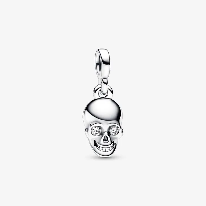Dangle Charms Women Pandora Online ME Skull Mini Dangle Charm
