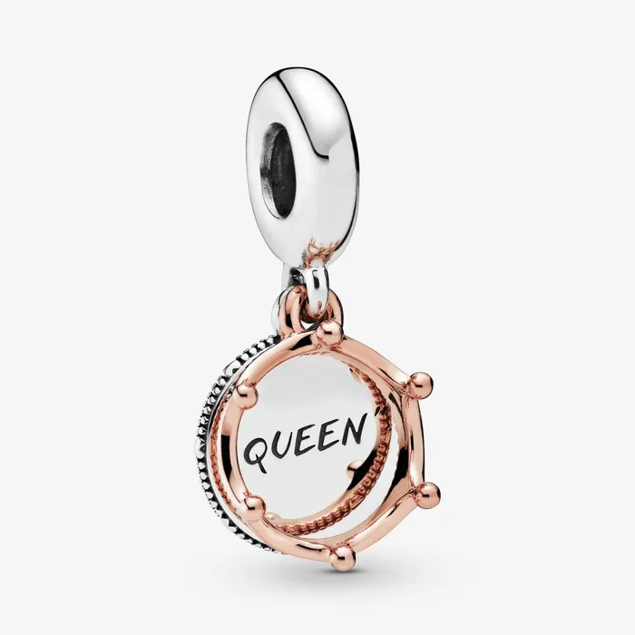 Dangle Charms Women Pandora Queen and Regal Crown Dangle Charm