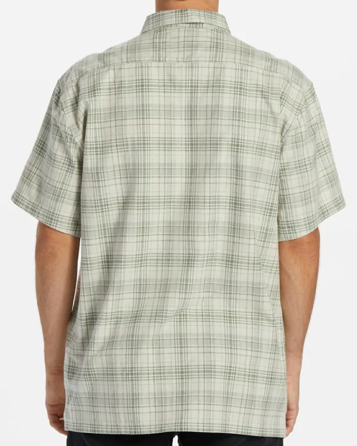 Daybreak Short Sleeve Shirt Stone Men Billabong Shirts