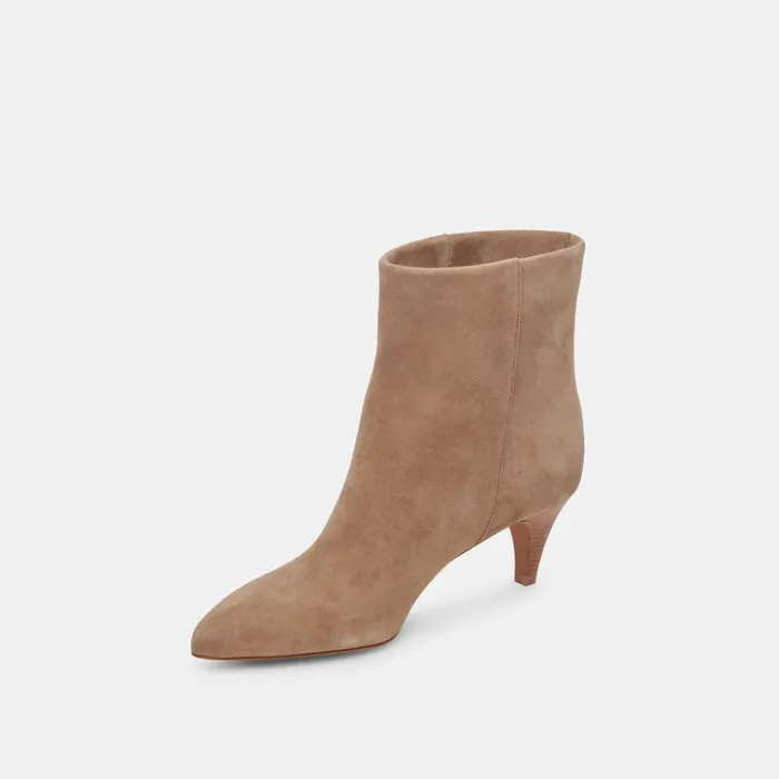 Dee Wide Booties Truffle Suede Women Dolce Vita Boots and Booties