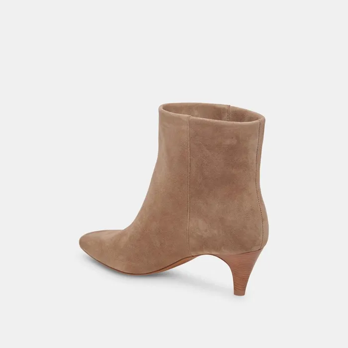 Dee Wide Booties Truffle Suede Women Dolce Vita Boots and Booties