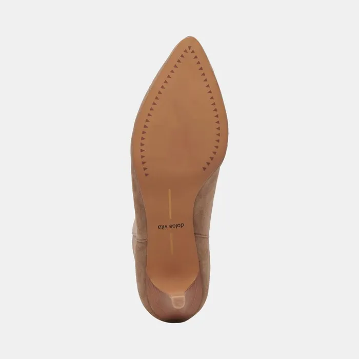 Dee Wide Booties Truffle Suede Women Dolce Vita Boots and Booties