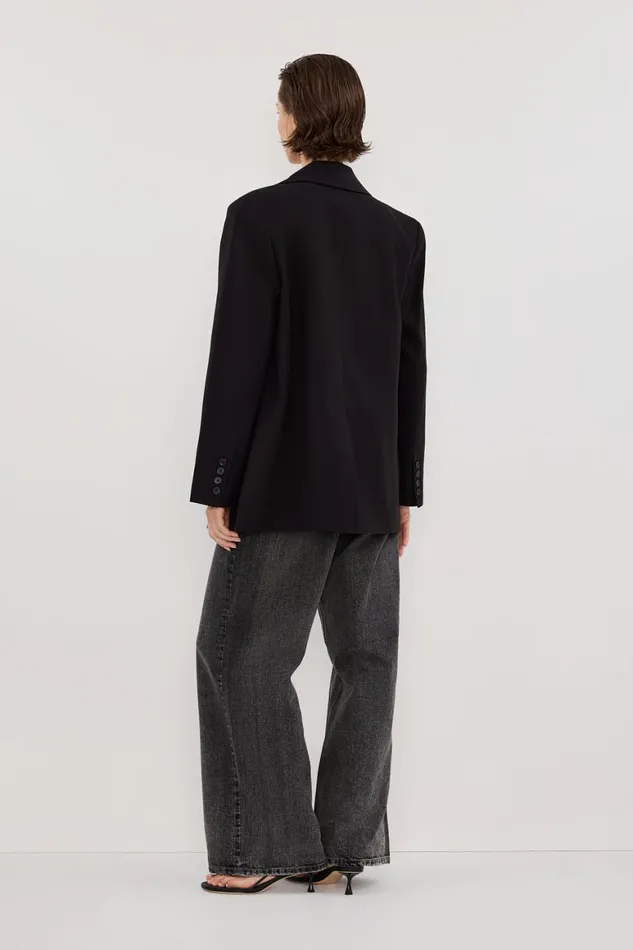 DISSH Blazers HARLEY BLACK BOYFRIEND BLAZER 8211 Women