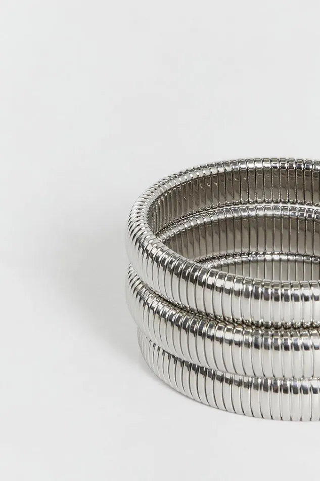 DISSH Jewellery LUV AJ FLEX CHAIN BRACELETS SILVER 8211 Women