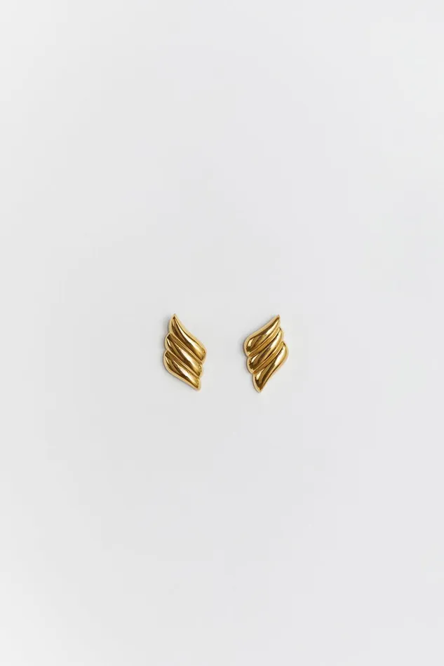 DISSH Jewellery PORTER WING GOLD EARRINGS 8211 Women