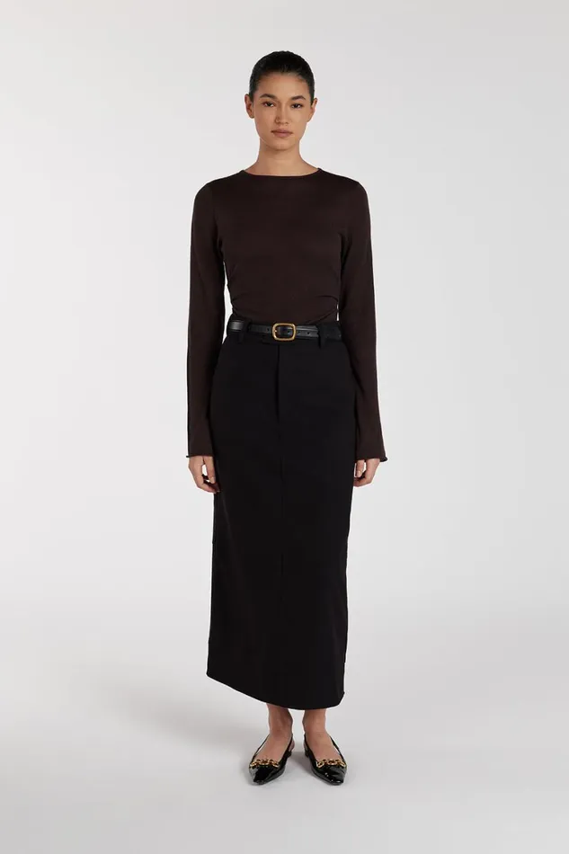 DISSH Midi JAC BLACK MIDI SKIRT 8211 Women