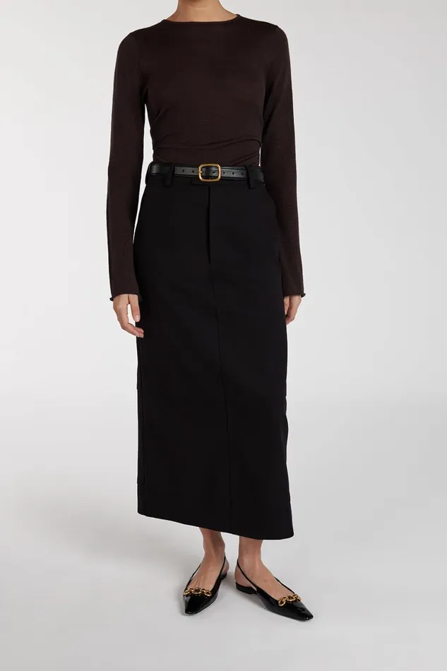 DISSH Midi JAC BLACK MIDI SKIRT 8211 Women