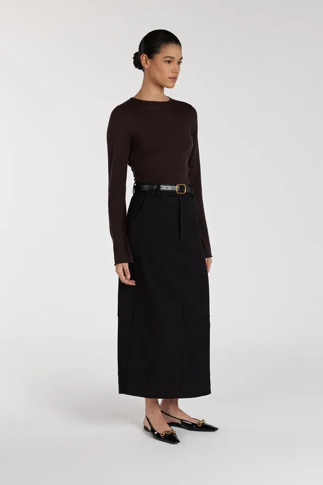 DISSH Midi JAC BLACK MIDI SKIRT 8211 Women