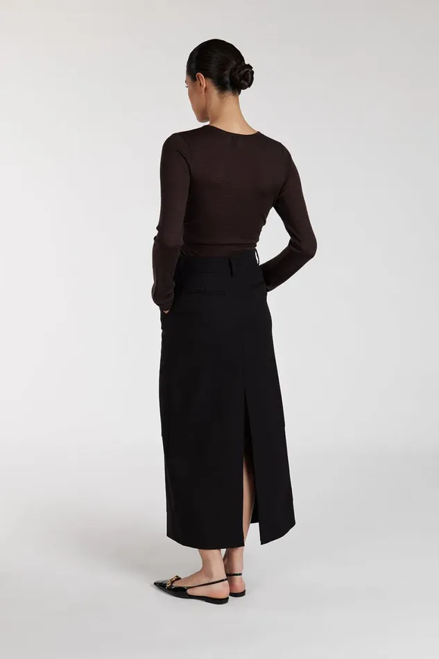 DISSH Midi JAC BLACK MIDI SKIRT 8211 Women